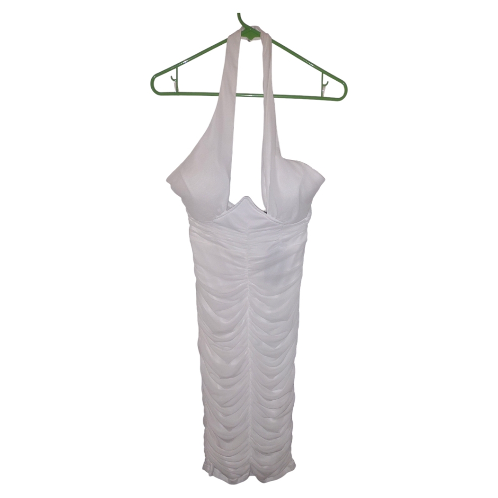 Kaylee Collection | White Backless Dress